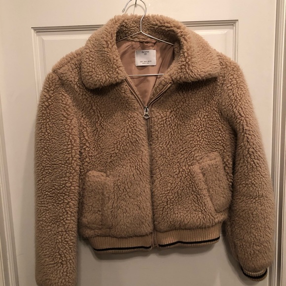 Teddy bomber jacket, size small - Picture 1 of 6